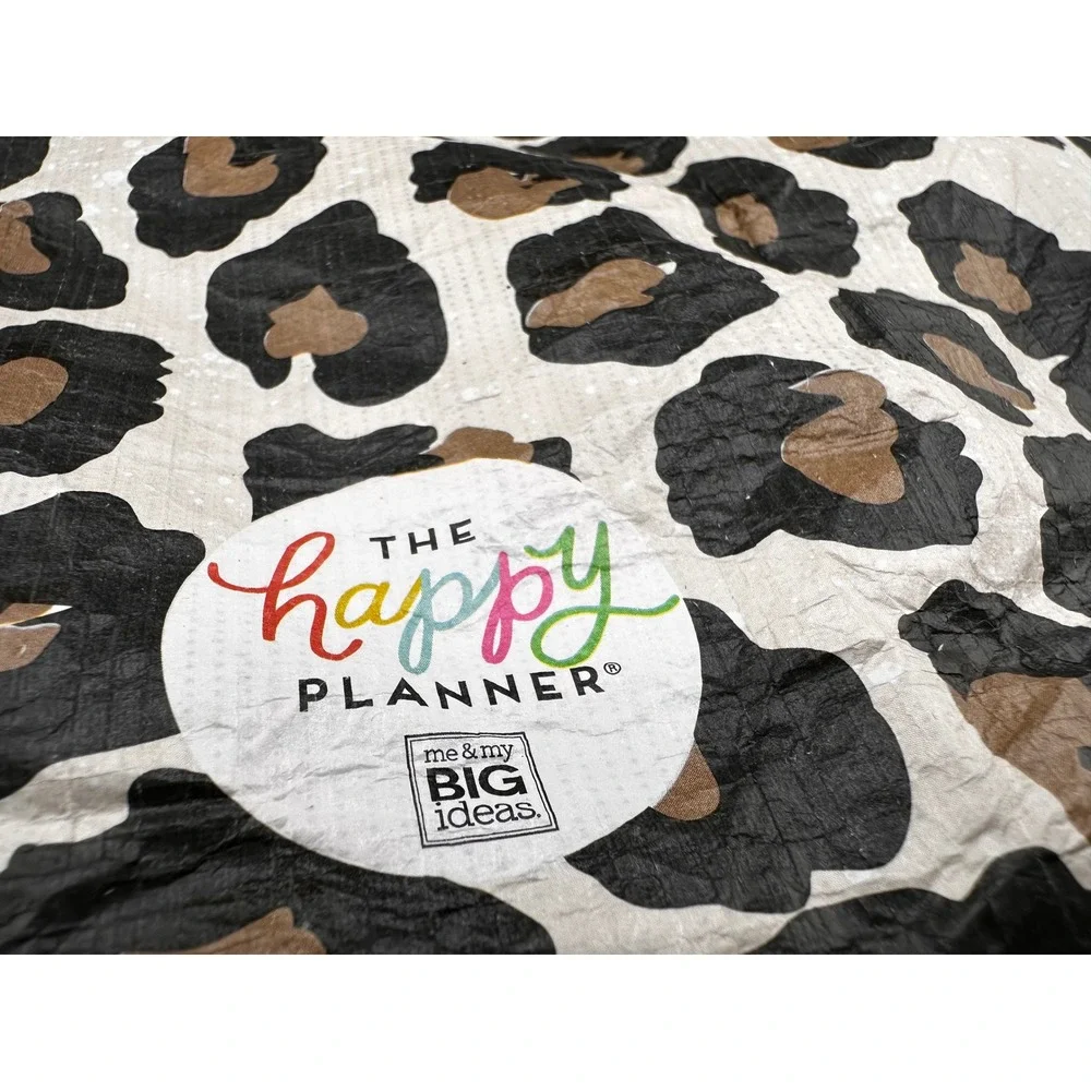 Erin Condren Happy Planner Cheetah Print‎ Pouch Never used